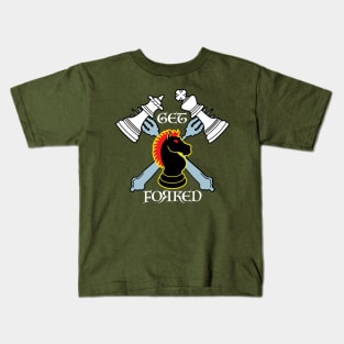 GET FORKED black wins REV Kids T-Shirt